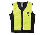Ergodyne Chill Its 6685 Lime Dry Evaporative Cooling Vest, Medium [並行輸入品]