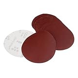 10枚入り サンディングディスク サンドペーパー 替えペーパー 直径180mm ラウンドシェイプ 320グリット