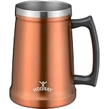 和平フレイズ 真空断熱 ビアジョッキ 700ml コッパー 保冷 保温 タンブラー ステンレス フーレイ ME-7506