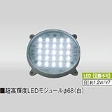 超高輝度LEDモジュールφ68白