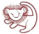 3 " Simba Sign Symbol図面Lion Kingムービー動物取り外し可能なピールセルフスティック粘着ビニール装飾壁デカールステッカーアート子供部屋ホーム装飾ガールズボーイズ子供ベッドル