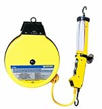 Voltec 07-00249 16/3 SJT 13-Watt Fluorescent Angle Retractable Reel, 35-Foot, Yellow [並行輸入品]