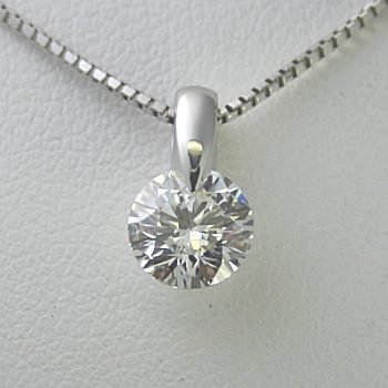 ダイヤモンドネックレス 一粒 プラチナ ダイヤモンド 3.0ct GIA鑑定書付ダイヤモンド 3.01ct Dカラー VVS1クラス 3EXカット GIA
