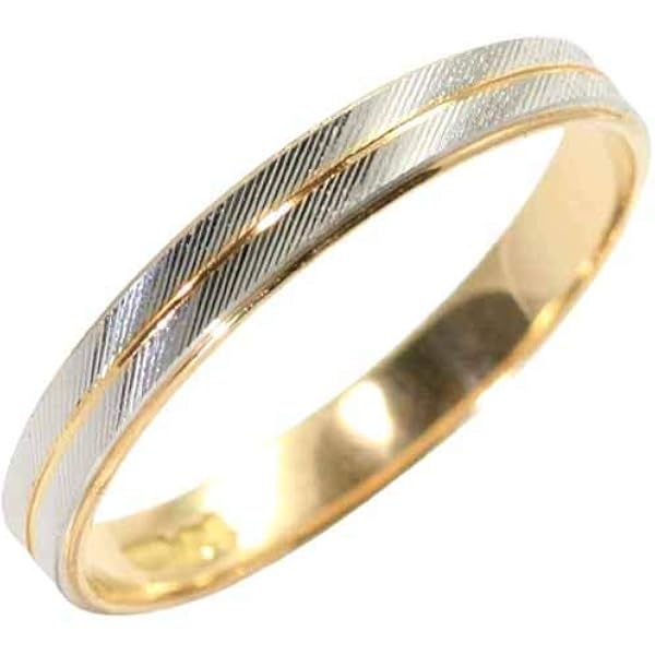 Amazon | [チェリッシュ] プラチナ900 K18ピンクゴールド ツイスト