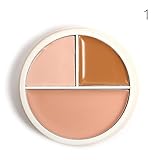 LuxBene（TM）MIVAGIRLナチュラルコンシーラークリームウェットパウダー化粧品信じフィニッシュパウダーファンデーション3色