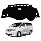 ZdeduoCar ダッシュボードマット トヨタ アルファードALPHARD 20系に適用 専用設計 UVカット 断熱フランネル ダッシュボードカバー 反射軽減 滑り止め仕様 ダッシュボード 保護マット 簡単取付 インテリア保護