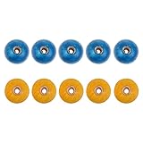 MagiDeal 10 Piecesフローティング水泳プール安全ロープフローティングFloatsボールLane Dividerイエローとブルーカラー