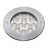 タカショー　グランドライト（100V）　シンプルLED　グランドライト5型　（LED色：白）　●74002400　HFF-W12S シルバー