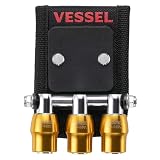 VESSEL(ベッセル) クイックキャッチャー 3連ホルダー マグネット付き イエロー QB-10MB3Y