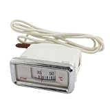 uxcell　20-110°C　水温計　ゲージ　ホワイト