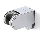HomeIdeasバスルームABSハンドヘルドシャワーヘッド据付ホルダー壁マウント、つや消しニッケル HOMEIDEAS D01V119C