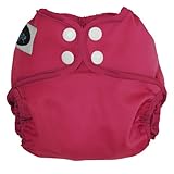 Imagine Baby Products Newborn Snap Diaper Cover, Raspberry by Imagine Baby Products