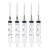feedbase 使い捨てルアーロック シリンジ 10ml 針 キャップ 5セット 内径1.55mm 給水器 投薬 給餌 肥料 農薬 農薬調合 インク詰め替え 給水器 CSRNG-10ml-5