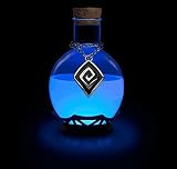 Electric LED Potion Desk Lamp Changing Color. Tap to Choose Color Mode. Nice to Decorate a Room or P