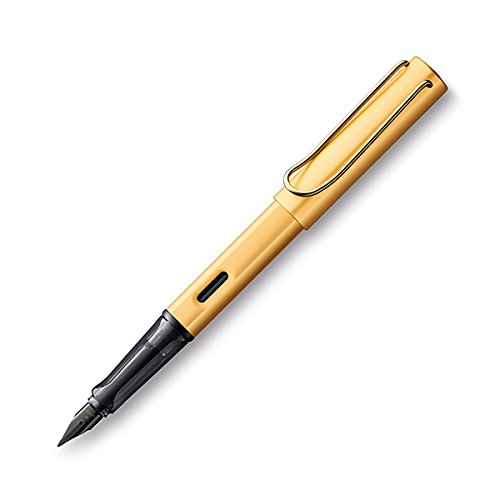 ラミー LAMY 万年筆 Lx Au ルクス ゴールド F 細字 L75