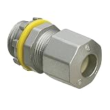 Arlington Industries LPCG754Z 3/4-Inch Low-Profile Strain Relief Cord Connectors, 10-Pack [並行輸入品]