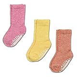 ベビー・ルーズソックス3足組・日本製 12-15cm ピンク、イエロー、オレンジ