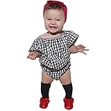 Lucaso 子供服 女の子 ベビー服 ショートパンツ 二点セット 無地 丸首 半袖 チェック柄 ゆったり きれいめ おしゃれ 可愛い カジュアル シンプル ファッション 普段着 遊園地 散歩 (90