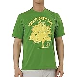 [ミズノ] アウトドア トラベル&ウォーキングウェア フィーリンテック グラフィックTシャツ 半袖 吸汗速乾 UVカット go to by B2MA1030 メンズ モクグレー XL