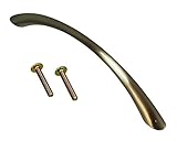 大一鋼業 デザイン取手 コメット ハンドル (ダイカスト) サテンニッケル 大 ビスピッチ:128mm