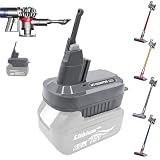 マキタ ダイソン 変換 V7 V8 makita 18V バッテリー 対応 SV10 SV11 HH11 BL1860B BL1850B BL1830B 取り付け簡単 軽量 掃除機 (マキタ18VからV7/V8)
