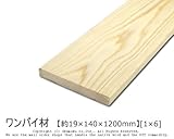 ワンバイ材 【約19×140×1200mm】[1×6]1本入り<O>