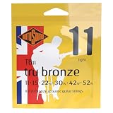 ROTOSOUND ロトサウンド アコースティックギター弦 80/20 Bronze / Light (.011-.052) TB11