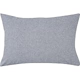 ニトリ 枕カバー コットンリネンW ブルー NITORI 7515366