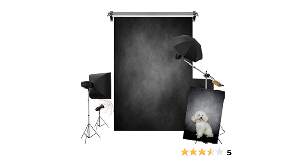 Kate 1 5x2 2m 黒 背景布 黒撮影 背景 黒 グラデーション 背景 ポートレート 写真背景 撮影用 背景布 装飾用 カスタマイズ可能背景 超お買い得