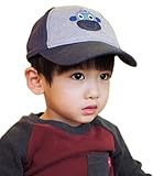 (ビグッド)Bigood 可愛い 赤ちゃん ベビー 帽子 子供 ハット 野球帽 ベースボールキャップ 男の子 女の子 カジュアルキャップ 日よけ 春夏 お出かけ（グレー・50cm）