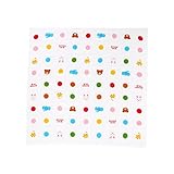 [ミキハウス] MIKIHOUSE 【ミキハウス(ベビー)】 カラフルドット 沐浴ガーゼバスタオル 46-8241-957白