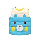 Cutelove　ベスト　チョッキ　ジャケット　袖無し　ベルベット　コットン　羽毛　綿　男の子　ボーイズ　女の子　ガールズ　ベビー　赤ちゃん　幼児　春　秋　冬　保温　防寒　クマ　可愛い　素敵　カジュア