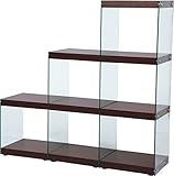 東谷 AZUMAYA ステアラック 3段 ブラウン HAB-702BR