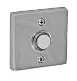Fusion Hardware BEL-S7-PLC Contemporary Collection Square Doorbell, Polished Chrome, 1-Pack by Fusio