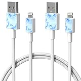 iFory iPhoneライトニングケーブル【Apple MFi認証 / 2本セット 0.9M*2 / 超高耐久ナイロン】ラベンダー急速充電
