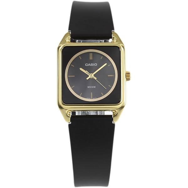 Amazon | CASIO STANDARD MTP-B170-3E スクエア ゴールド グリーン