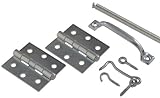 The Hillman Group 853124 Storm and Screen Door Set - 5 Piece - Zinc Plated 1-Pack by The Hillman Gro