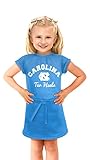 NCAA North Carolina Tar Heels Girls寒い夜ドレス、6 – 12ヶ月、Carolinaブルー
