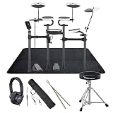 Roland/TD-02KV 3シンバル拡張 すぐに使えるスターターセット SELVAマット付きVer4