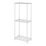 ルミナス オーダーラック ライトシリーズ 3段 延長ポール:なし 幅69.5×奥行39.5×高さ151.5cm 標準アジャスター仕様 ST70400000150NNNN-3