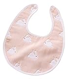 EOZY ベビー ビブ バンダナ 赤ちゃん 柔らかい よだれかけ スナップボタン 女の子 男の子 幼児 スタイ かわわい 出産祝い ギフト B色