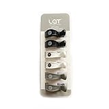 LAT Stroller Pegs Clips To Hook Muslin and Toys, Car Seat Cover Clips, Pram Pegs (Cool) by LAT Baby