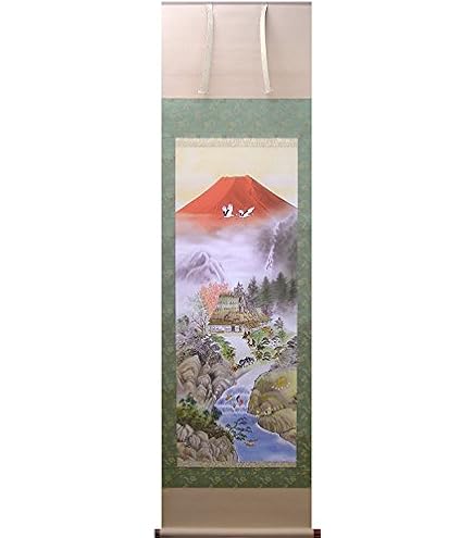 Amazon.co.jp: 【横山大観生誕150年】富士図・富士絵画・高精彩特色