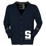 NCAA Penn State Nittany Lionsユニセックスボタンアップカーディガン、海軍、大