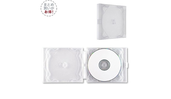 Amazon 無印良品 まとめ買い ポリプロピレンｃｄ ｄｖｄケース ６枚用 ５個セット 収納ケース 文房具 オフィス用品