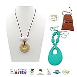 Silicone Baby Teething Nursing Necklace - For Mom To Wear,BPA Free Chew Beads , Best Teething toy fo