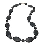 Jelly Strands Ellis Baby Teething Necklace Black by Jelly Strands