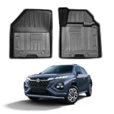 適合スズキフロンクス FRONXフロアマット1列目防水専用設計2024年10月～現行フロンクス WDB3S WEB3Sマット3D立体構造スズキフロンクスアクセサリー純正 運転席 助手席 後部座席 縁高 TPE材質 耐摩擦 耐汚 取付簡単 カー用品（1列目 ）