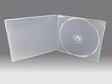 Mロック ＰＰマキシケース1枚収納 （7mm ）半透明 割れにくいPP素材 CD/BD/DVDケース FD1026 (FD1026n（フィルム無）)