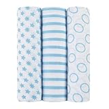 ideal baby by the makers of aden + anais swaddle 3 pack sunny side [並行輸入品]